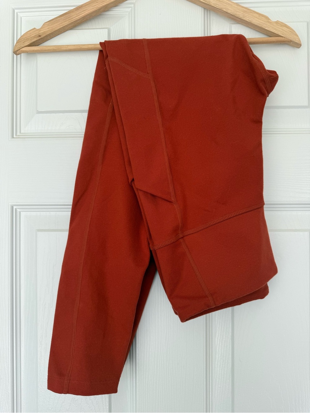 Figs Rust High-Rise Active Leggings
